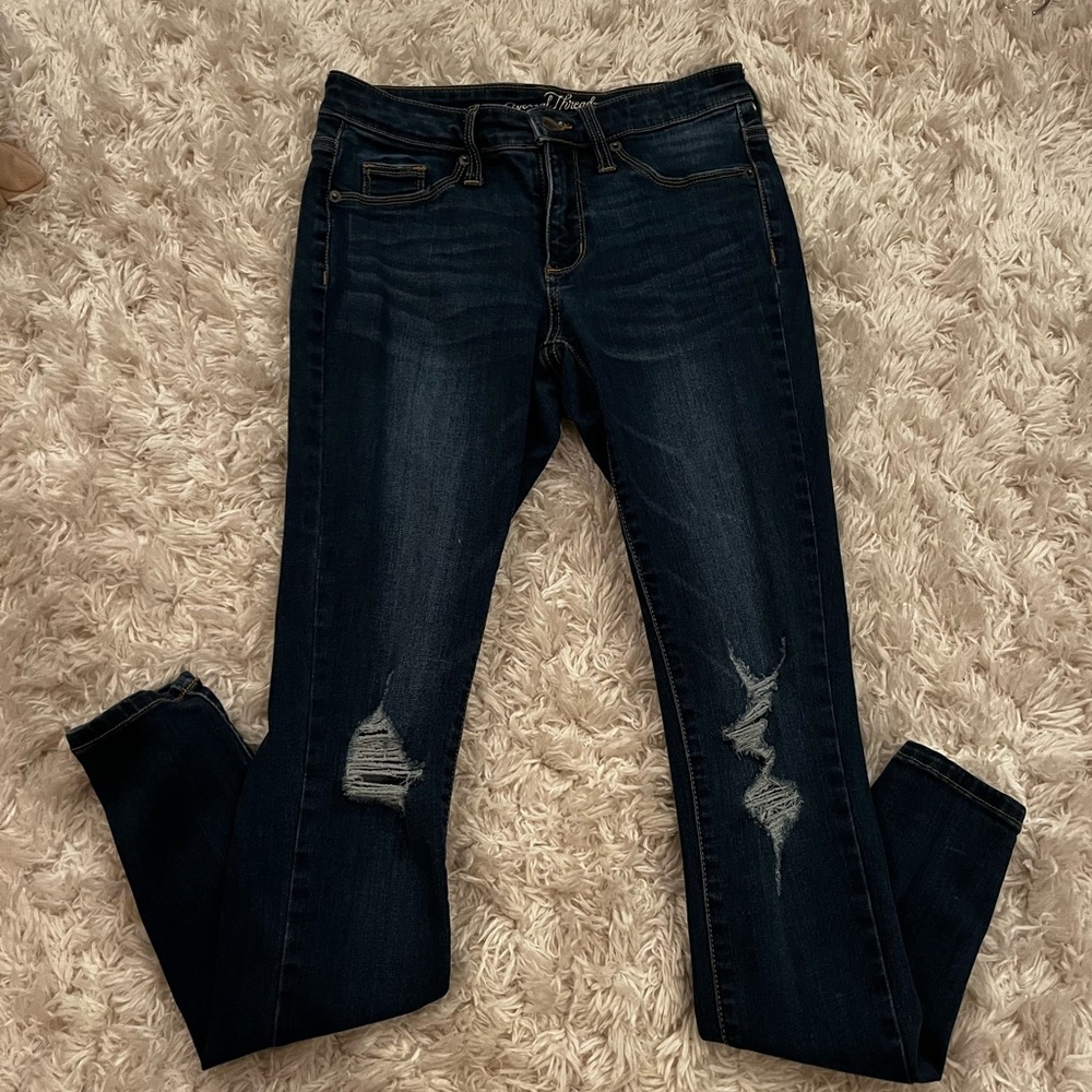 Blue Skinny Jeans